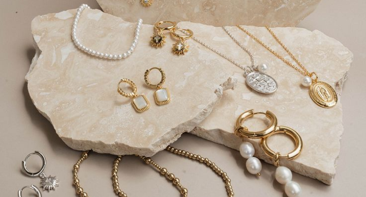 Jewellery Collection on Stone